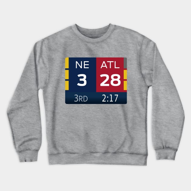NE 3 ATL 28 Crewneck Sweatshirt by Caloy